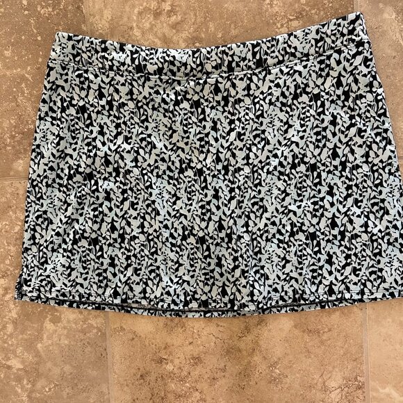 Tranquility by Colorado Clothing Skort Women Size XXL Leaf Blue & Brown Golf - Picture 5 of 7